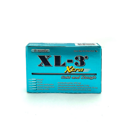 XL-3 Xtra Cold & Cough