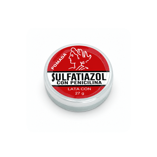 Pomada Sulfatiazol con Penicilina